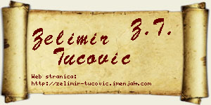 Želimir Tucović vizit kartica